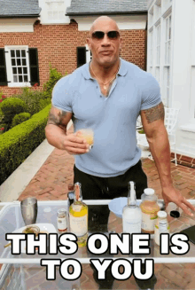 This One Is To You Dwayne Johnson GIF - This One Is To You Dwayne Johnson The Rock GIFs