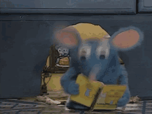 Tutter Bear In The Big Blue House GIF - Tutter Bear In The Big Blue House Blue Mouse GIFs