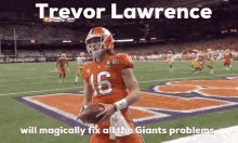 Trevor Lawrence Giants GIF - Trevor Lawrence Giants New York Giants GIFs