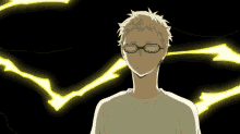 anime kei tsukishima tsukki kei startled anime kei tsukishima tsukki kei startled