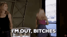 Im Out Of Here Whatever GIF - Im Out Of Here Whatever Bitches GIFs