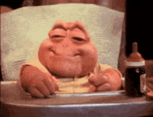 Baby Sinclair Smile Baby Sinclair GIF - Baby Sinclair Smile Baby Sinclair Bacot GIFs
