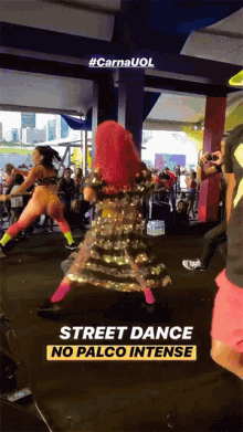 Street Dance No Palco Intense Carna Uol GIF - Street Dance No Palco Intense Carna Uol Shake It Off GIFs