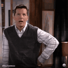 sean hayes duh will and grace jack mcfarland hand on hips