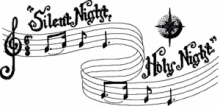 silent night silent night song musical notes reading music music notes