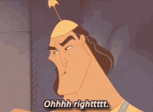 Emperors New Groove Right GIF - Emperors New Groove Right Kronk GIFs