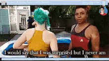 Never Surprised Markeia Mc Carty GIF - Never Surprised Markeia Mc Carty I Was Surprised GIFs