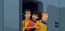 I Do What I Want Ensign Mariner GIF - I Do What I Want Ensign Mariner Star Trek Lower Decks GIFs