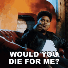 Would You Die For Me Deno GIF - Would You Die For Me Deno Ride Or Die GIFs