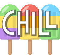 Chill Summer Fun Sticker - Chill Summer Fun Joypixels Stickers
