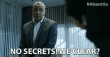 No Secrets We Clear Christopher Colquhoun GIF - No Secrets We Clear Christopher Colquhoun Agent Crown GIFs