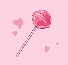 Pink Heart GIF - Pink Heart Lollipop GIFs