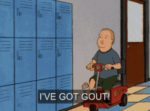 bobby hill king of the hill gout ive got gout