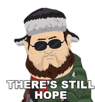 Theres Still Hope Dick Slapperman Sticker - Theres Still Hope Dick Slapperman South Park Stickers