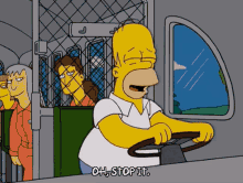 Homer Simpson Oh Stop It GIF - Homer Simpson Oh Stop It Laughing GIFs