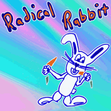 Radical Rabbit Veefriends GIF - Radical Rabbit Veefriends Innovative GIFs