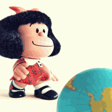 Mafalda Argentina GIF - Mafalda Argentina Walk GIFs