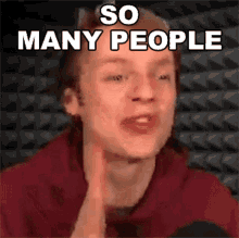 So Many People Fred Pye GIF - So Many People Fred Pye Nought GIFs