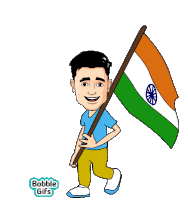 Independence Day India Gifs Sticker - Independence Day India Gifs Azaadi Divas Stickers