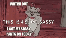 Cat Sassy Pants GIF - Cat Sassy Pants Dance GIFs