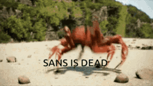 Sans Crab Rave GIF - Sans Crab Rave Sans Is Dead GIFs