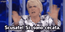 Loretta Goggi Cecata GIF - Loretta Goggi Cecata Tale E Quale Show GIFs