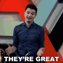 Theyre Great Rene Butler GIF - Theyre Great Rene Butler Overtakegg GIFs