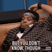 But You Dont Know Though Bishme Cromartie GIF - But You Dont Know Though Bishme Cromartie Project Runway GIFs