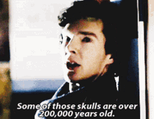 Sherlock Benedict Cumberbatch GIF - Sherlock Benedict Cumberbatch Skull GIFs