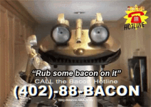 Bacon Bot GIF - Bacon Bot Hotline GIFs