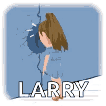 Larry Hit My Head GIF - Larry Hit My Head Stressed GIFs