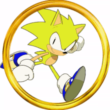 sup sonic sonic the hedgehog video game yellow sonic