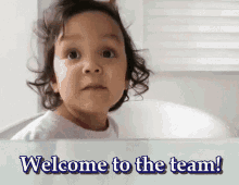 welcome to the team