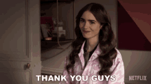 Thank You Guys Emily Cooper GIF - Thank You Guys Emily Cooper Lily Collins GIFs