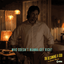 Who Doesnt Want To Get Rich Asking GIF - Who Doesnt Want To Get Rich Asking Everyone Wants To Be Rich GIFs