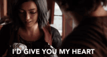 Id Give You My Heart Here GIF - Id Give You My Heart Here Offer GIFs