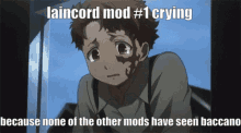 laincord baccano laincord mods laincord mod1 this is so sad