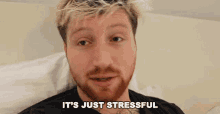 Its Just Stressful Stressed GIF - Its Just Stressful Stressed Anxiety GIFs