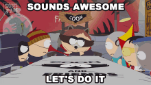 sounds awesome coon and friends south park s14e11 coon2rise of captain hindsight