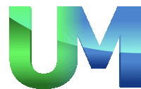 Logo Letter U And M Sticker - Logo Letter U And M Um Stickers