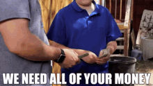 Give Me All Your Money Door Man GIF - Give Me All Your Money Money Door Man GIFs