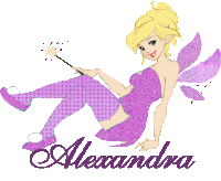 Alexandra Alexandra Name Sticker - Alexandra Alexandra Name Fairy Stickers