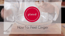 How To Peel Ginger GIF - Cooking GIFs