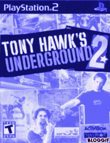 thug2 tony hawk underground2 ps2 bloggif cover art
