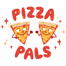 pizza mattjoyceillustrator pizza pals pizza friends pizza mate