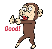 Cool Good Sticker - Cool Good Happy Monkey Stickers