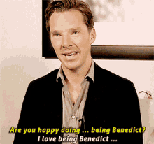 Benedict Cumberbatch Shy GIF - Benedict Cumberbatch Shy Funny GIFs