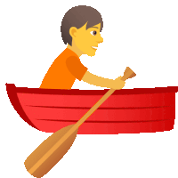 Rowing Activity Sticker - Rowing Activity Joypixels Stickers