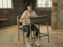 Angry - Millie Bobby Brown X Converse Gif GIF - First Day Feels Converse Forever Chuck GIFs