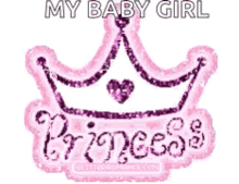 Princess My Baby Girl GIF - Princess My Baby Girl Crown GIFs